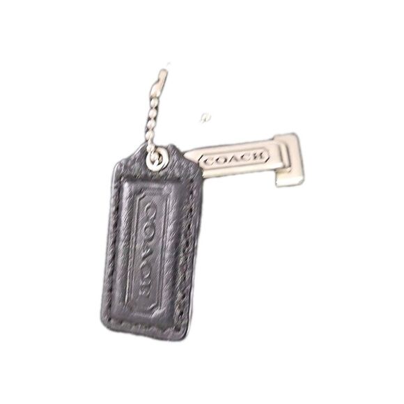 Coach Dark Leather Shoulder Bag - Picture 11 of 16